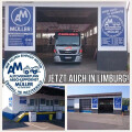Auf dem Gelände der Waschstrasse Kings Wash