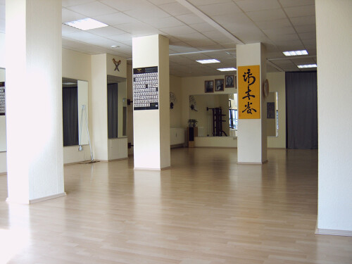 Hier unser Trainingsraum