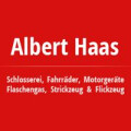 Albert Haas Schlosserei, Fahrräder u. Motorgeräte