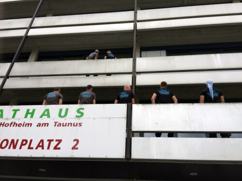 Fensterreinigung Rathaus Hofheim/Ts.