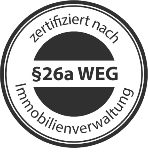 Unsere Mitarbeiter sind bereits nach §26a WEG zertifiziert!