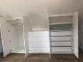 Einbauschrank unter einer dachschräge