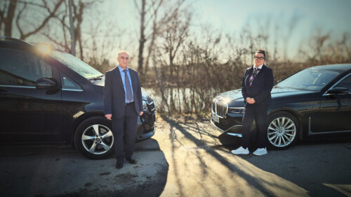 Professionelle Chauffeure
