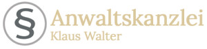 Logo Anwaltskanzlei Klaus Walter in Nördlingen