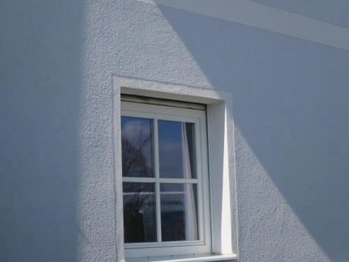 Fassade nach der Reinigung ohne Hochdruck