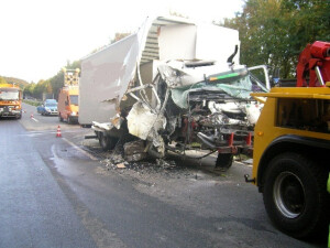 Lkw-Unfall im Harz (2)