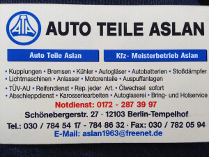 Kfz Teile in Berlin