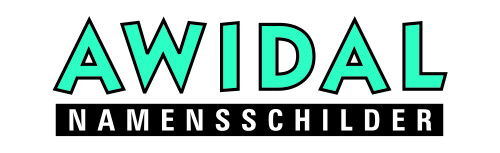 AWIDAL Namensschilder