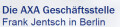 Bild: AXA Geschäftsstelle Frank Jentsch in Berlin