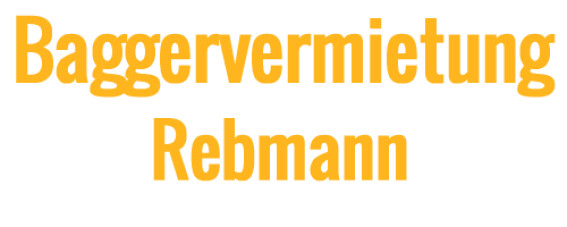 Logo Baggervermietung Rebmann in Schönaich