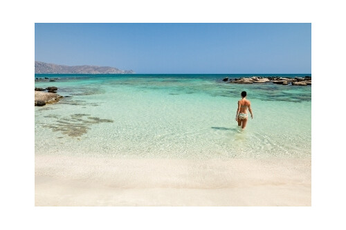 traumhafte Strandbucht auf Kreta
