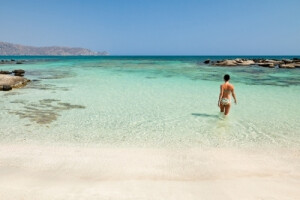 traumhafte Strandbucht auf Kreta