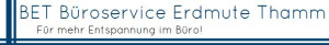 Logo BET Büroservice Erdmute Thamm