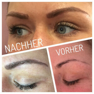 Microblading vorher-nachher