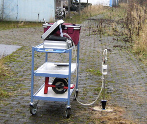 Erkunden – Bodenluftmessungen auf toxische Spurengase und explosive Gasgemische (u. a. Methangas)