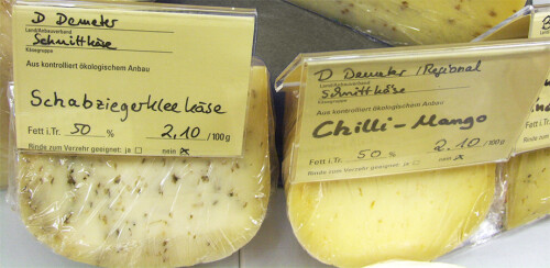 Bioladen Bioinsel Käse