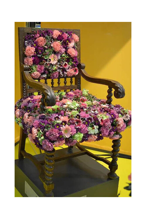 Blumen-Stuhl