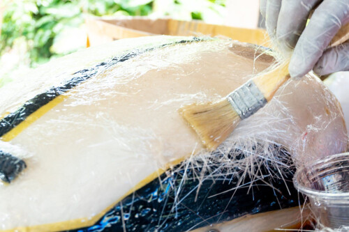 GFK-Rumpfschädenreparatur