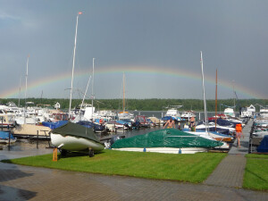 Nach einem Gewitter