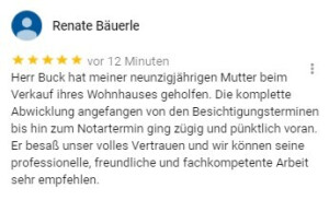 Rezension Christoph Buck REMAX Immobilienmakler