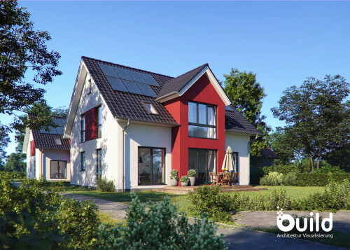 Visualisierung Einfamilienhaus