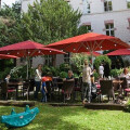 Logo Cafe Liège in der Mayersche Buchhandlung