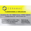 Ceramac GmbH Fliesenhandel & Verlegung