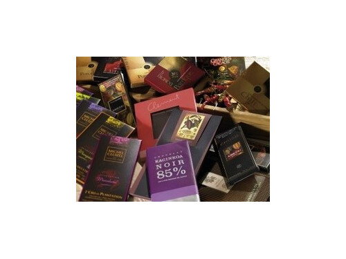 Wir führen über 650 Schokoladen Produkt.