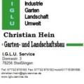 Christian Hein I.G.L.U-Service Garten- und Landschaftsbau