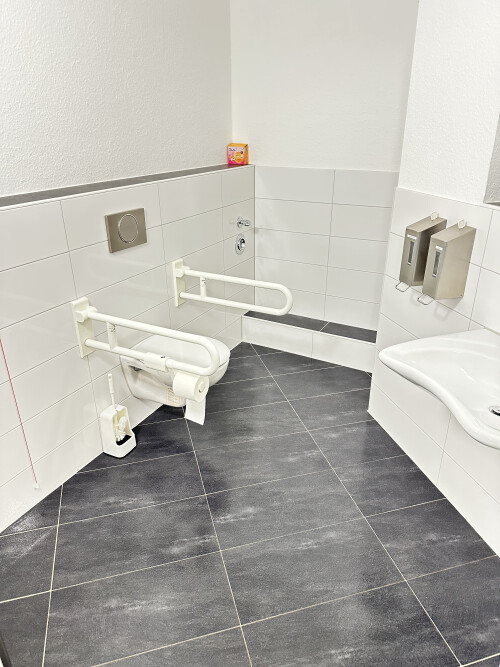 Sauberes WC