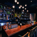 Club-Lounge Cocktailbar Die rote Bar