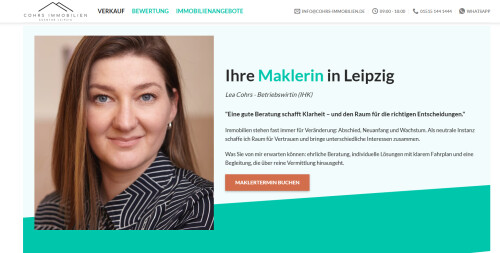Screenshot Webseite