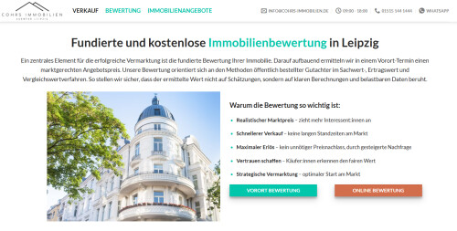Screenshot Webseite