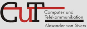Logo CuT Computer und Telekommunikation Alexander von Sivers in München