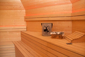 Sauna individuell gefertigt