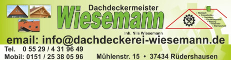 Bild: Dachdeckermeister Wiesemann in Rüdershausen, Eichsfeld
