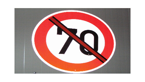 Abdeckband Verkehrszeichen