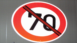 Abdeckband Verkehrszeichen