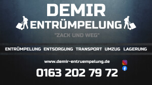 Demir Entrümpelung VISITENKARTE