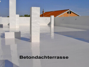 Betondachterrasse