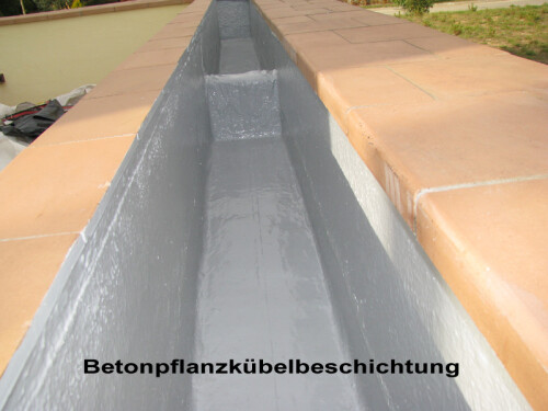 Pflanzenkübelbeschichtung