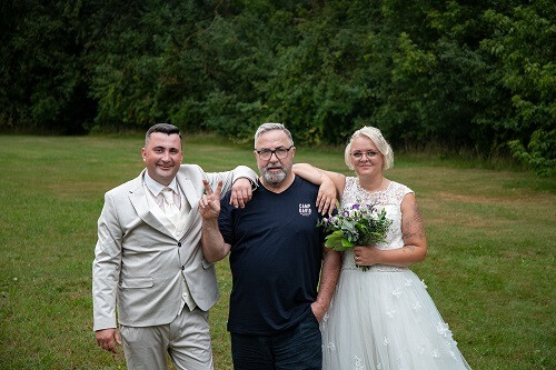 dj hochzeit stralsund, dj fischer spezial, Brautpaar