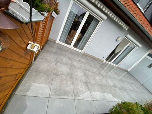 Terrassenbelag feste Verlegung/feste Fuge