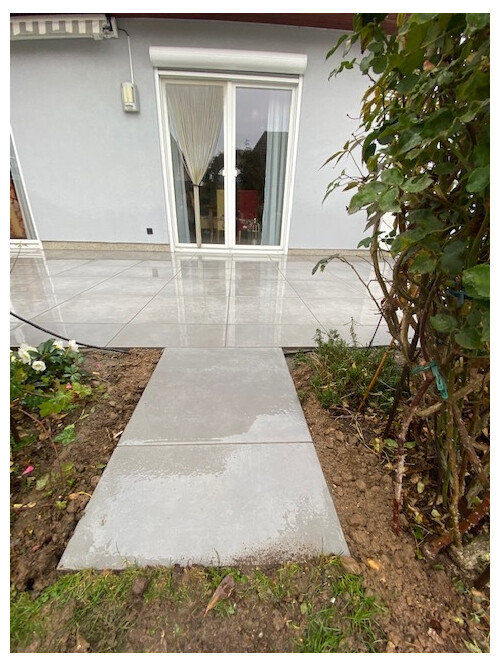 Terrassenbelag feste Verlegung/feste Fuge