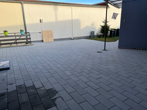 Pflasterbelag Innenhof
