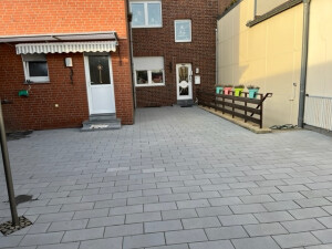 Pflasterbelag Innenhof