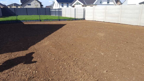 Vorbereitung Rasenfläche