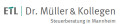Bild: Dr. Müller & Kollegen GmbH Steuerberatungsgesellschaft in Mannheim