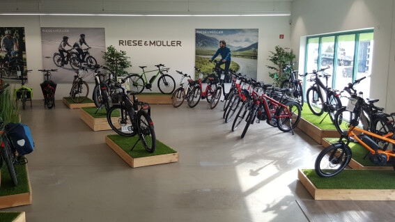 Fahrradladen in Linden