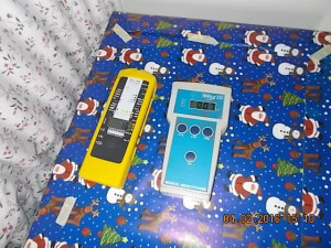 Messung niederfrequenter Felder im Kinderbett